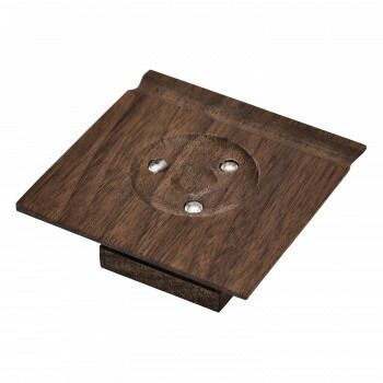 涼月 木製りん台セット 型 りん2.0寸 ウォールナット|あずき 59 e 25 id 195092