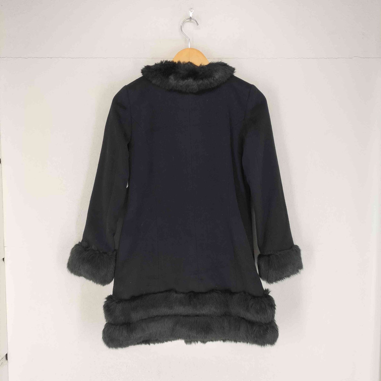 ミシェルマカロン michell Macaron ファー ビジュー コート レディース