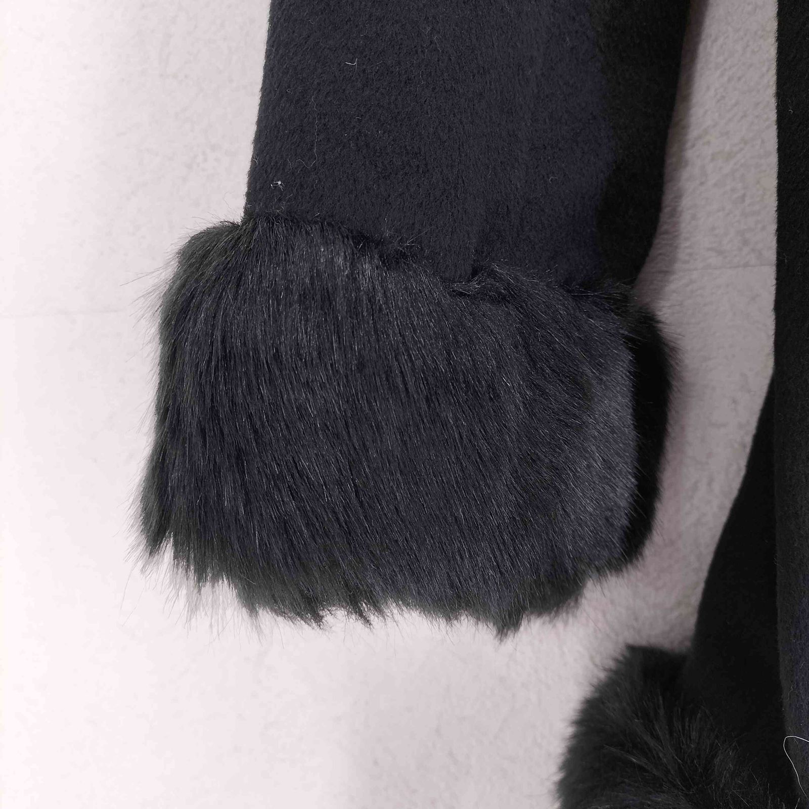 ミシェルマカロン michell Macaron ファー ビジュー コート レディース