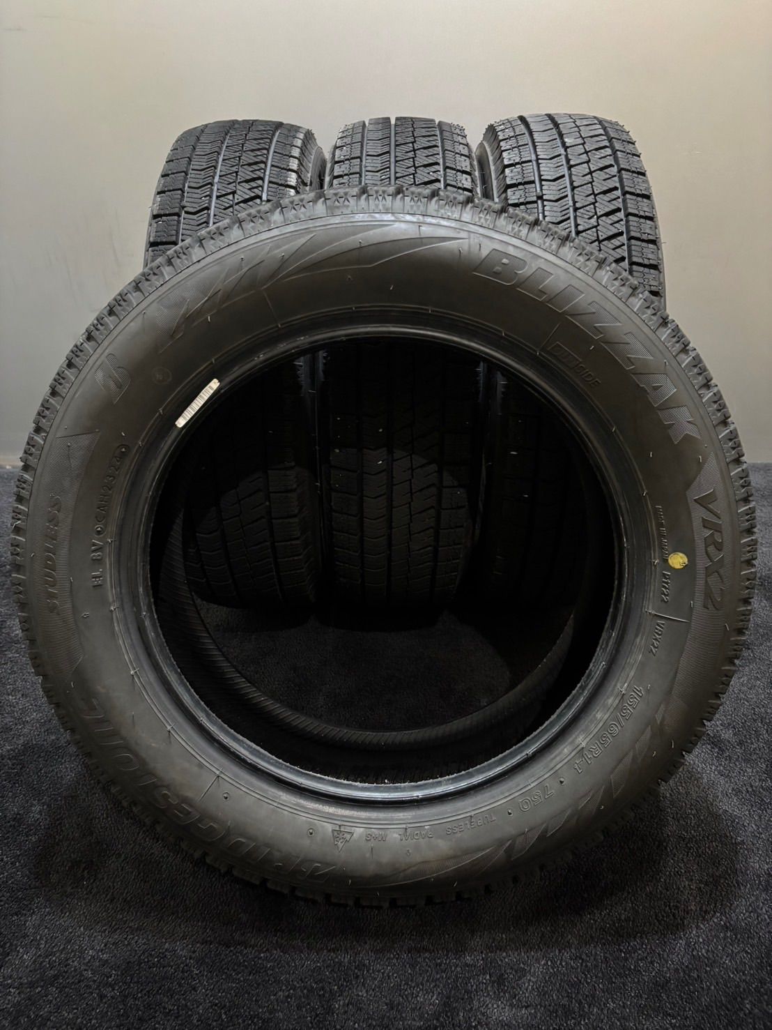 ☆155/65R14 BRIDGESTONE/VRX2 24年製 スタッドレス 4本 ブリヂストン