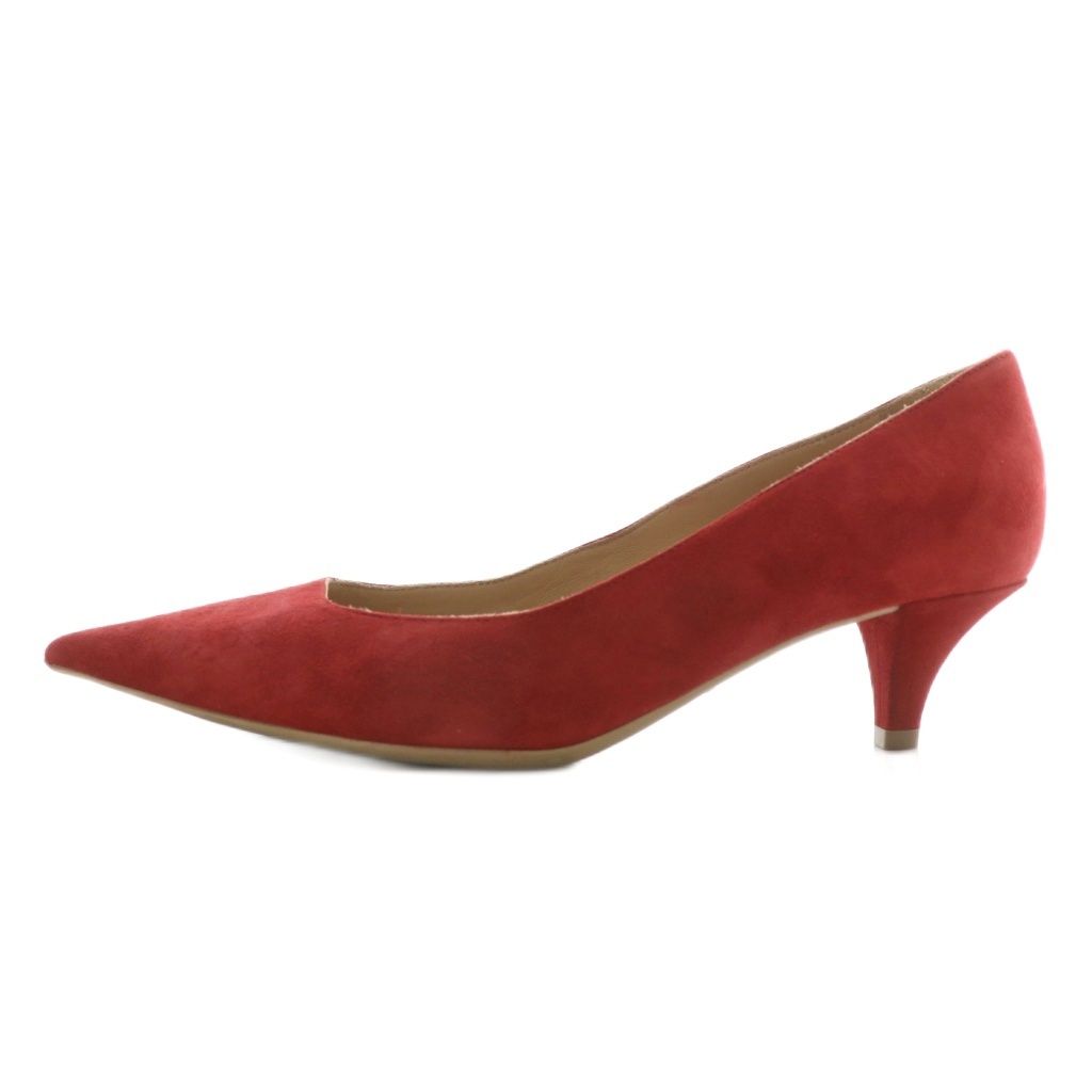 セルジオロッシ Sergio rossi パンプス スエード ポインテッドトゥ