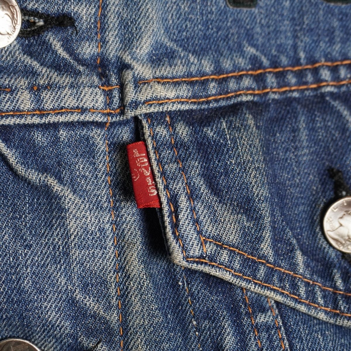 希少 70s LEVI'S 4th 70505 Denim Jacket リーバイス デニム