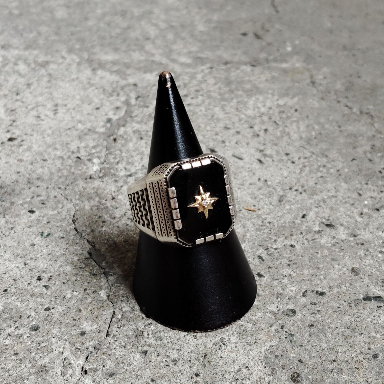 LHN Jewelry COMPASS AZTEC RING 21号 USA製 エルエイチエヌジュエリー
