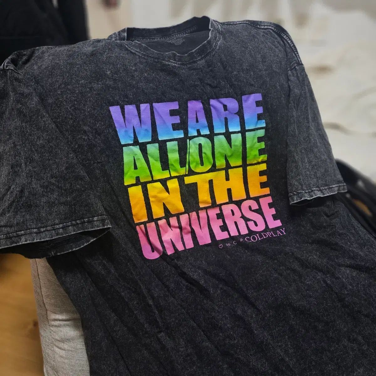 コールドプレイ ハン HAN 公演 MD ALL ONE Tシャツ