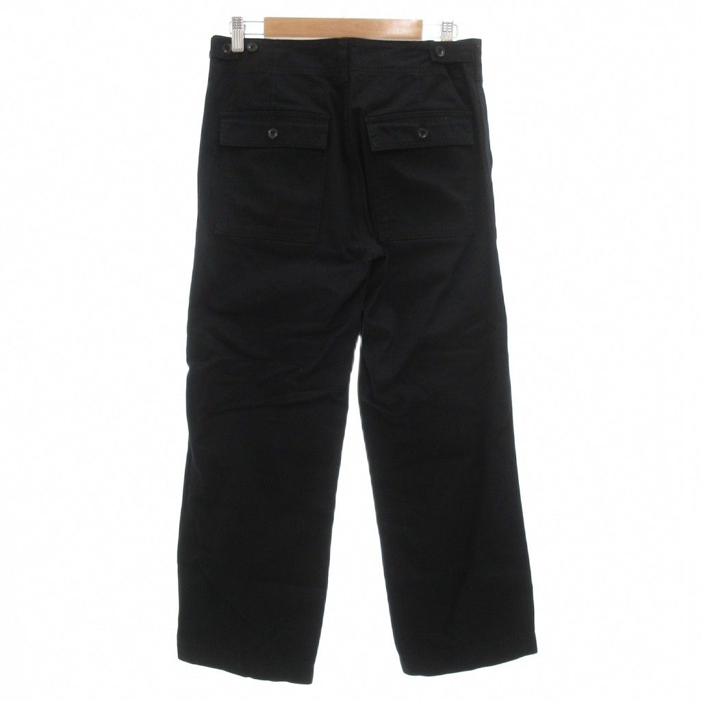 スピック&スパン Spick&Span ルーズベイカーパンツ ストレート ジップ