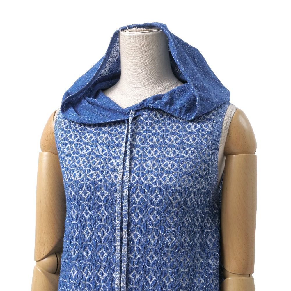 □美品□CHANEL シャネル パーカー サイズ36 P50 ラメ ニット