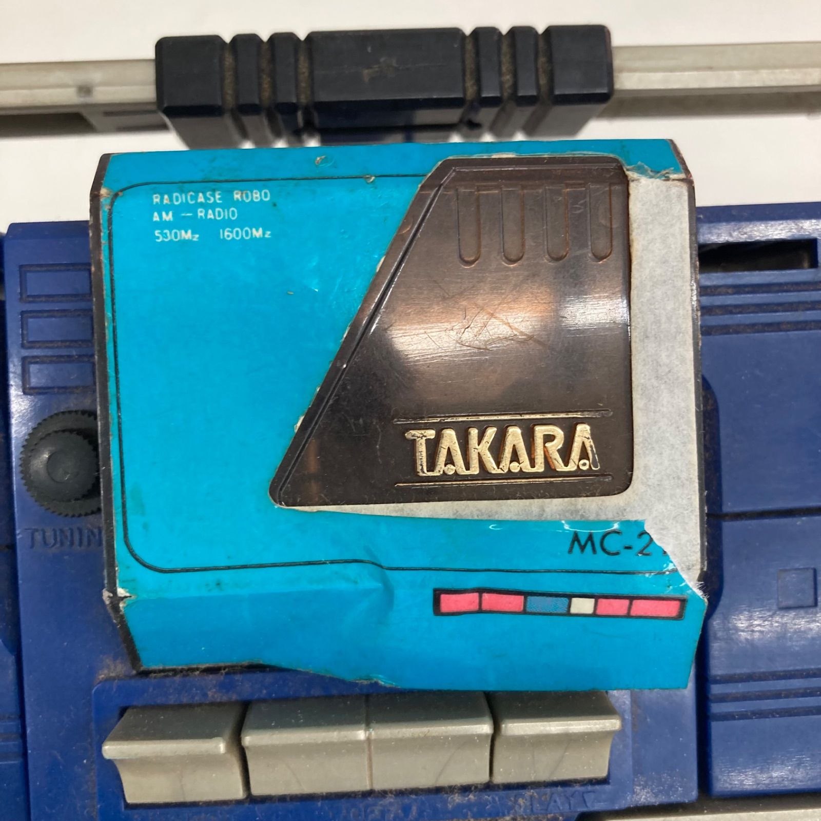 TAKARA タカラ ミクロマン サウンド戦士 ラジカセロボ MC-2 ジャンク