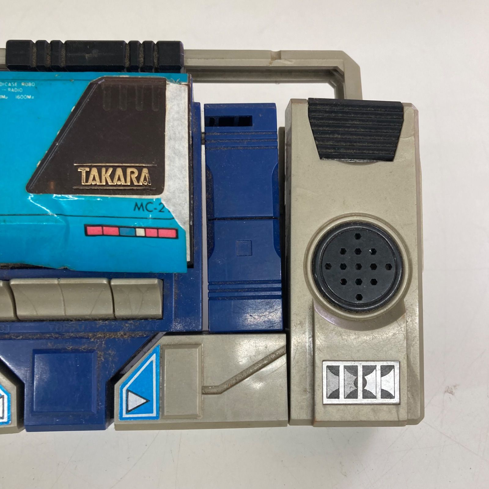 TAKARA タカラ ミクロマン サウンド戦士 ラジカセロボ MC-2 ジャンク
