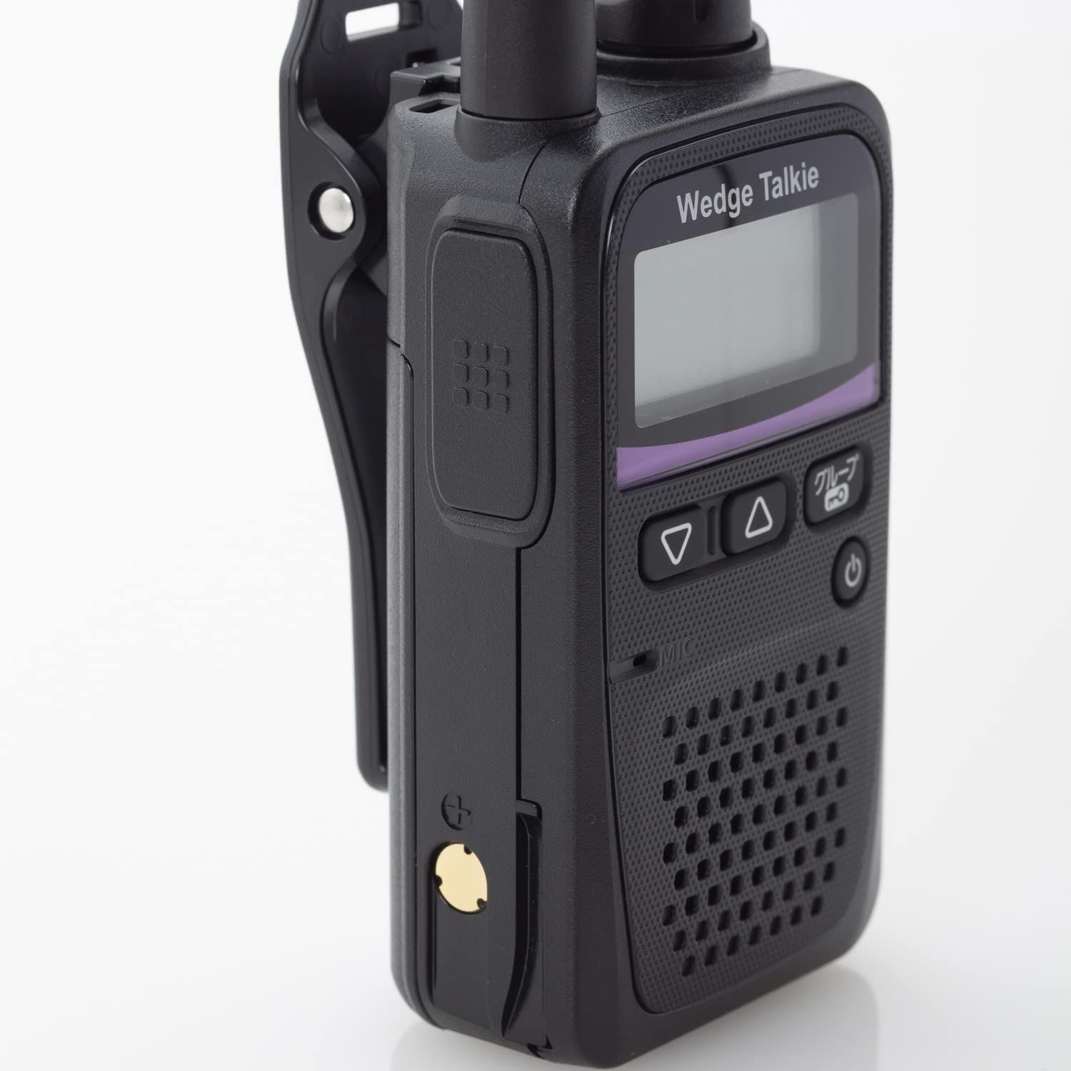  国産トランシーバー WED-NO-001 無線機 インカム Wedge Talkie ウェッジトーキー 特定小電力 トランシーバー 長距離 防水 免許不要 オリジナル 日本製 無線機 アウトドア精密機器