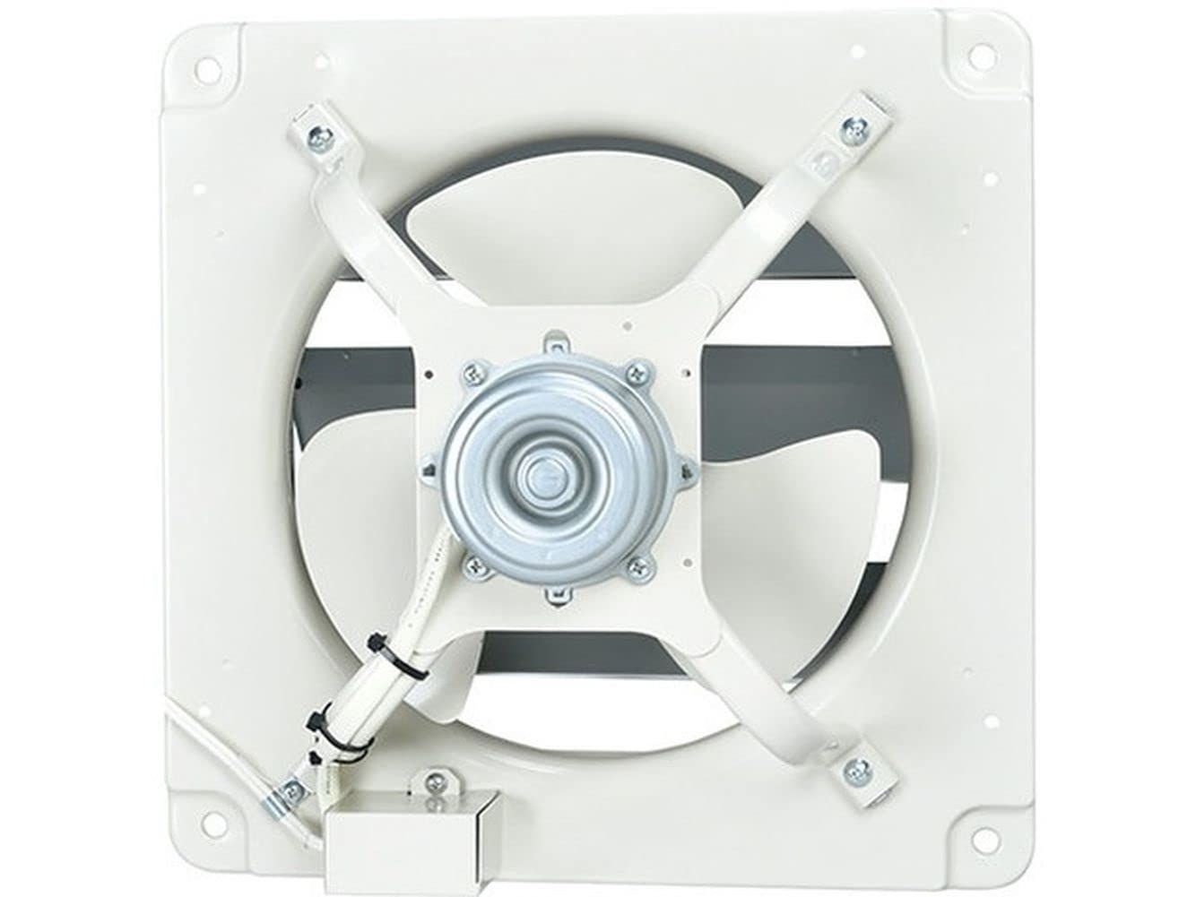 新品 三菱電機 高静圧形工業用換気扇 シャッター付 排気形 風圧式 羽根