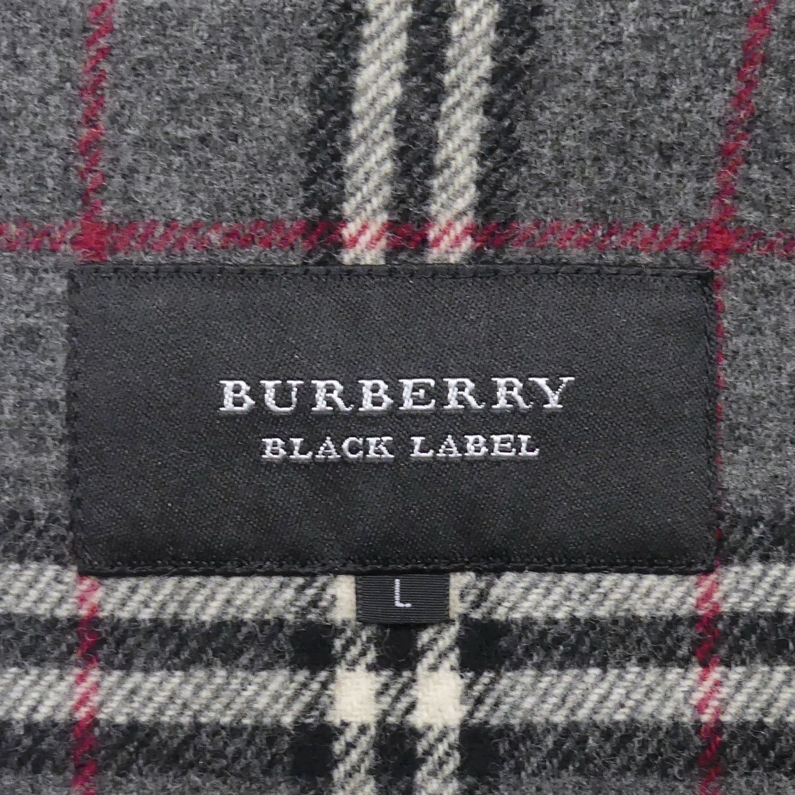 BURBERRY BLACK LABEL バーバリー ブラックレーベル ダッフルコート L