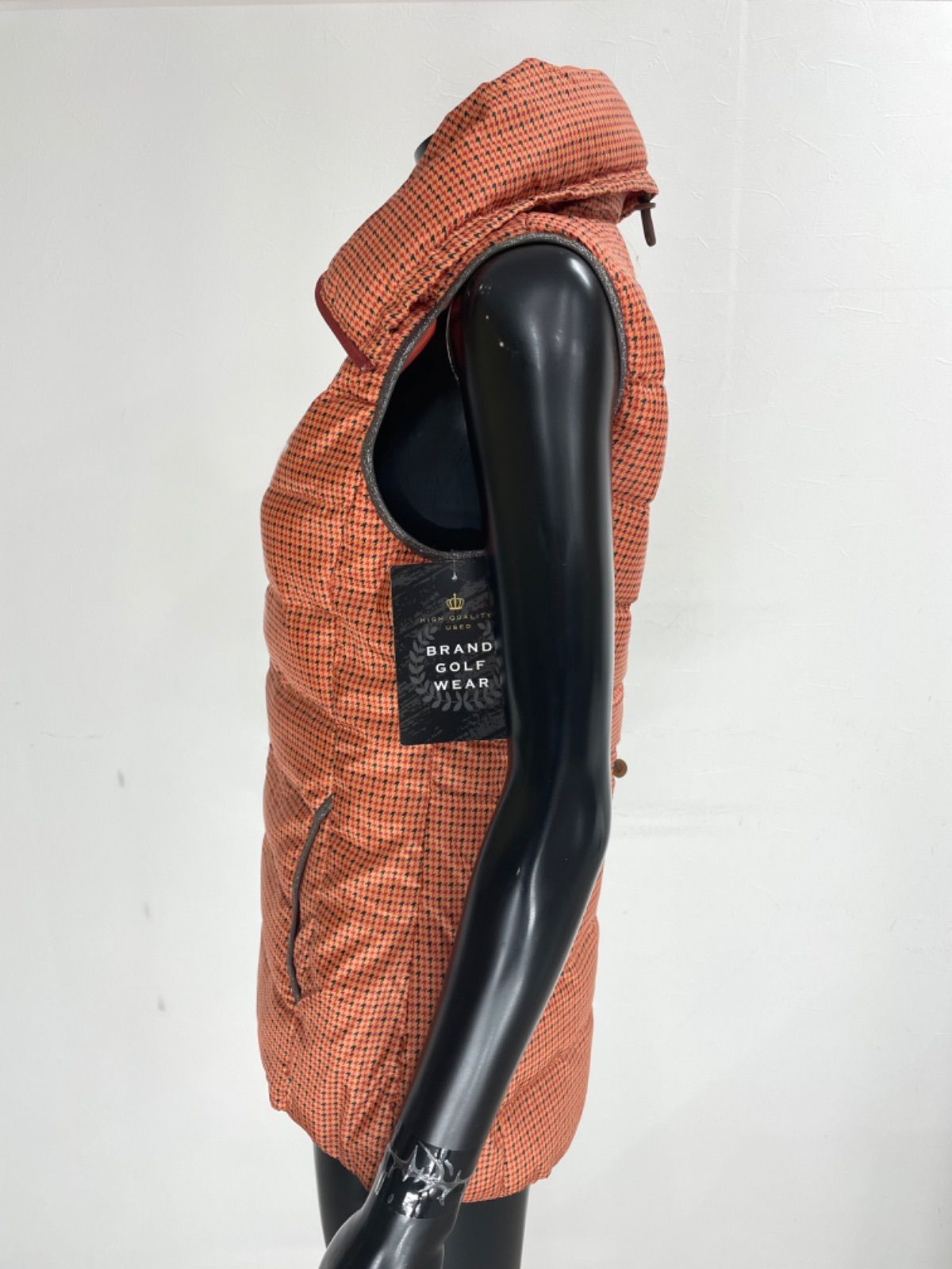 USED】Heal Creek ヒールクリーク ナイロン ダブルジップ 中綿 ベスト