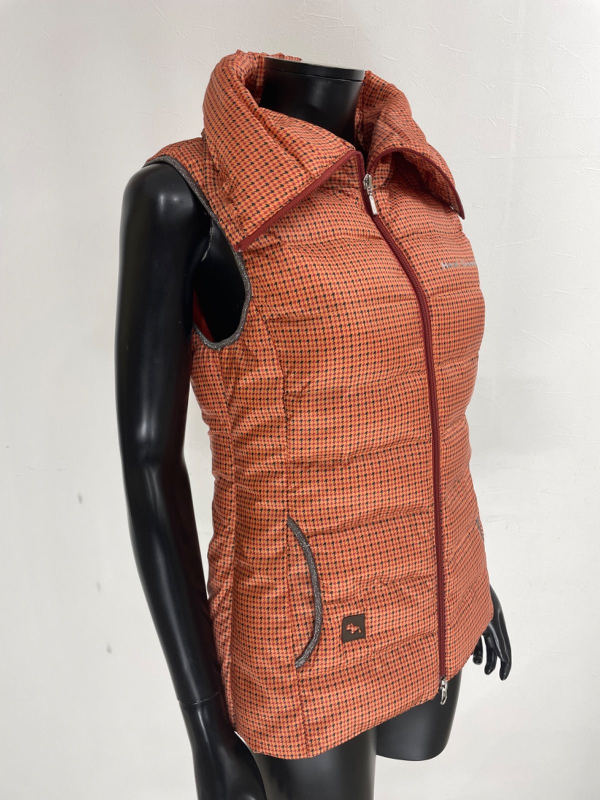 USED】Heal Creek ヒールクリーク ナイロン ダブルジップ 中綿 ベスト