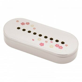 木乃香 このか アルミ製 線香皿 蒔絵入 桜|パールホワイト x 064