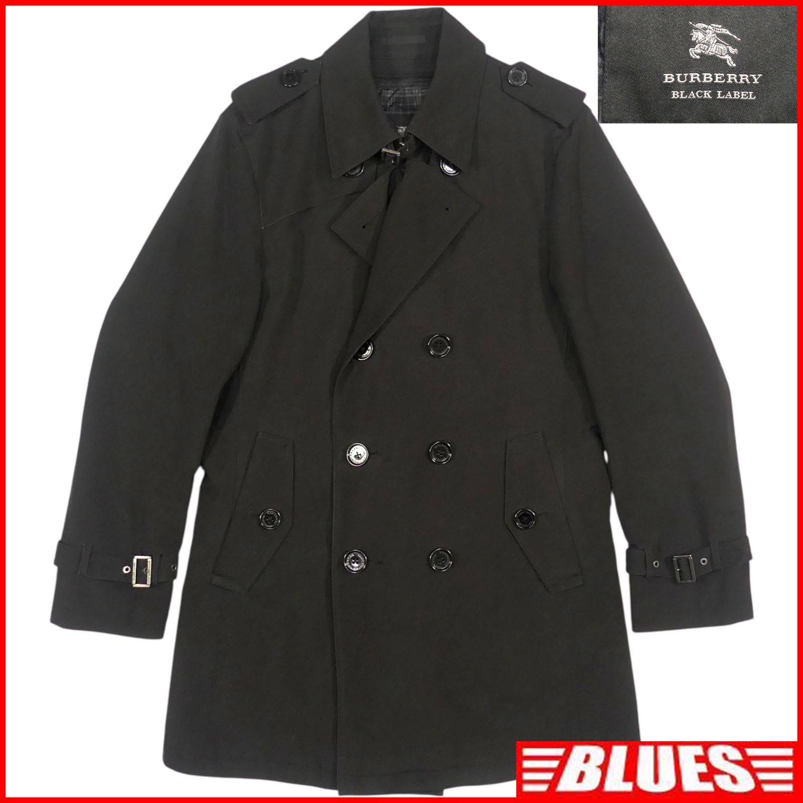 BURBERRY BLACK LABEL 廃盤 トレンチコート L バーバリーブラック