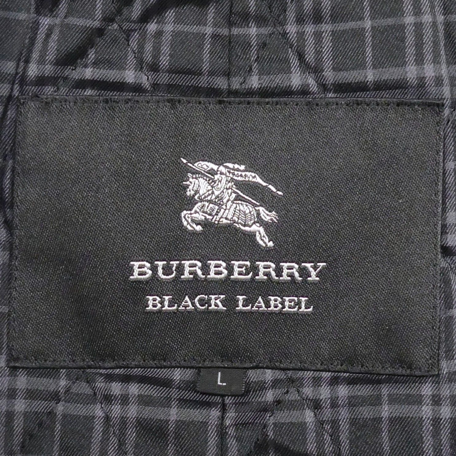 BURBERRY BLACK LABEL 廃盤 トレンチコート L バーバリーブラック