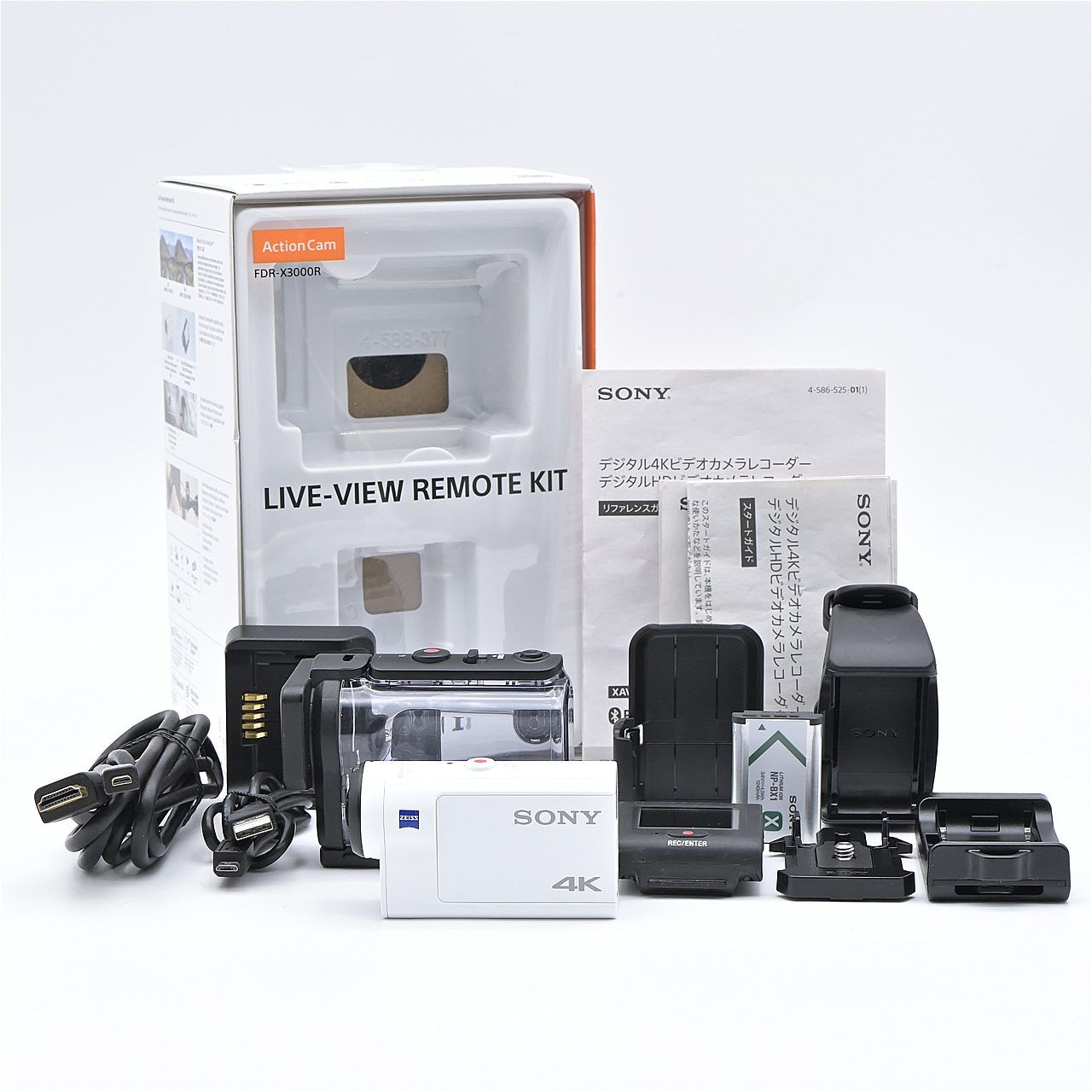 SONY ソニー FDR-X3000R デジタル4Kビデオカメラレコーダー リモコン
