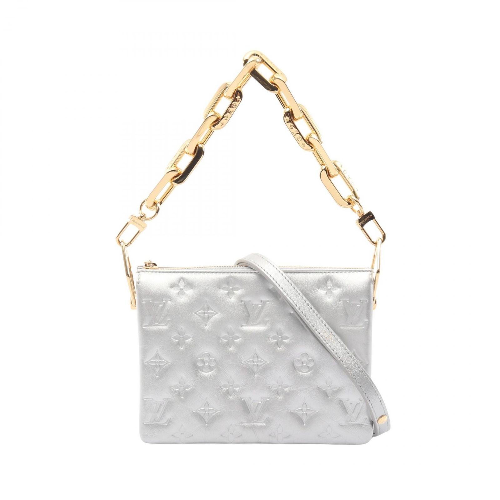 【美品】LOUIS VUITTON エンボス　クッサンBB ショルダーバッグ ルイ・ヴィトン LOUIS VUITTON ショルダーバッグ クッサンBB