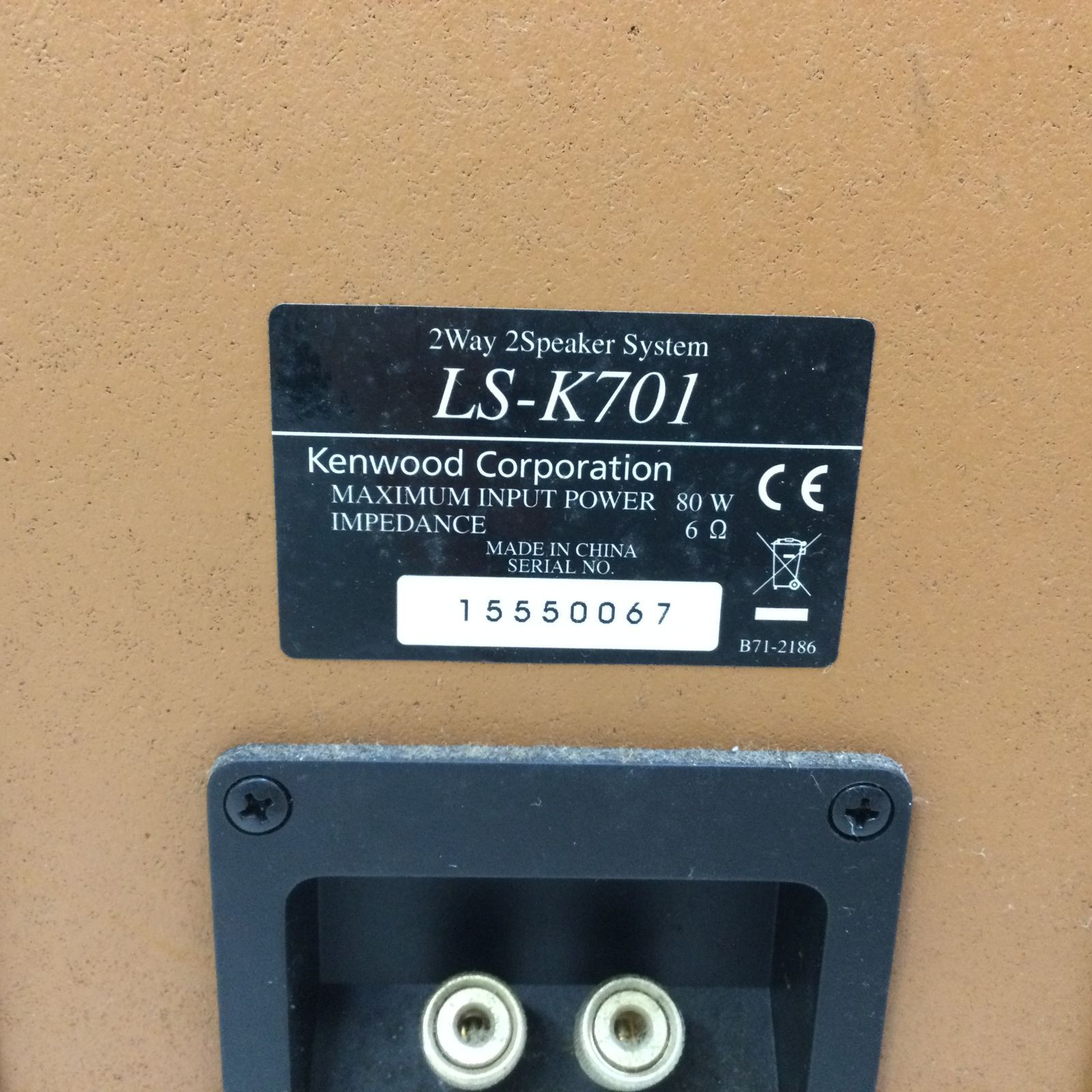 JVC KENWOOD ケンウッド コンポ R-K711 システムコンポ スピーカー LS