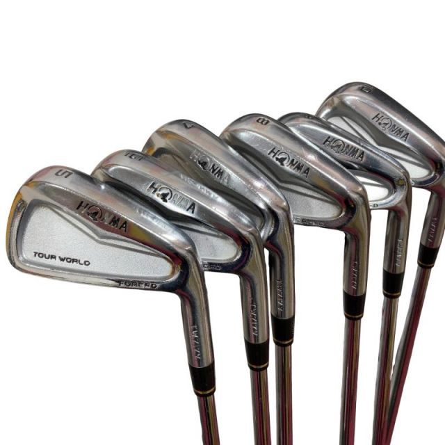 中古】 本間ゴルフ TOUR WORLD TW717V FORGED 6S アイアンセット IR NS