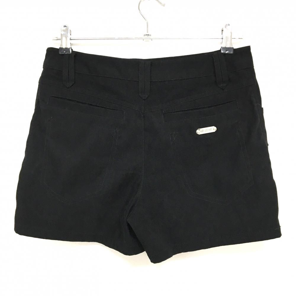 美品】ダンスウィズドラゴン キュロットスカート 黒 ロゴ刺しゅう 複数