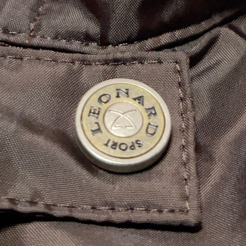 レオナール スポーツ LEONARD SPORT 花柄 フラワー 総柄 プリントロゴ