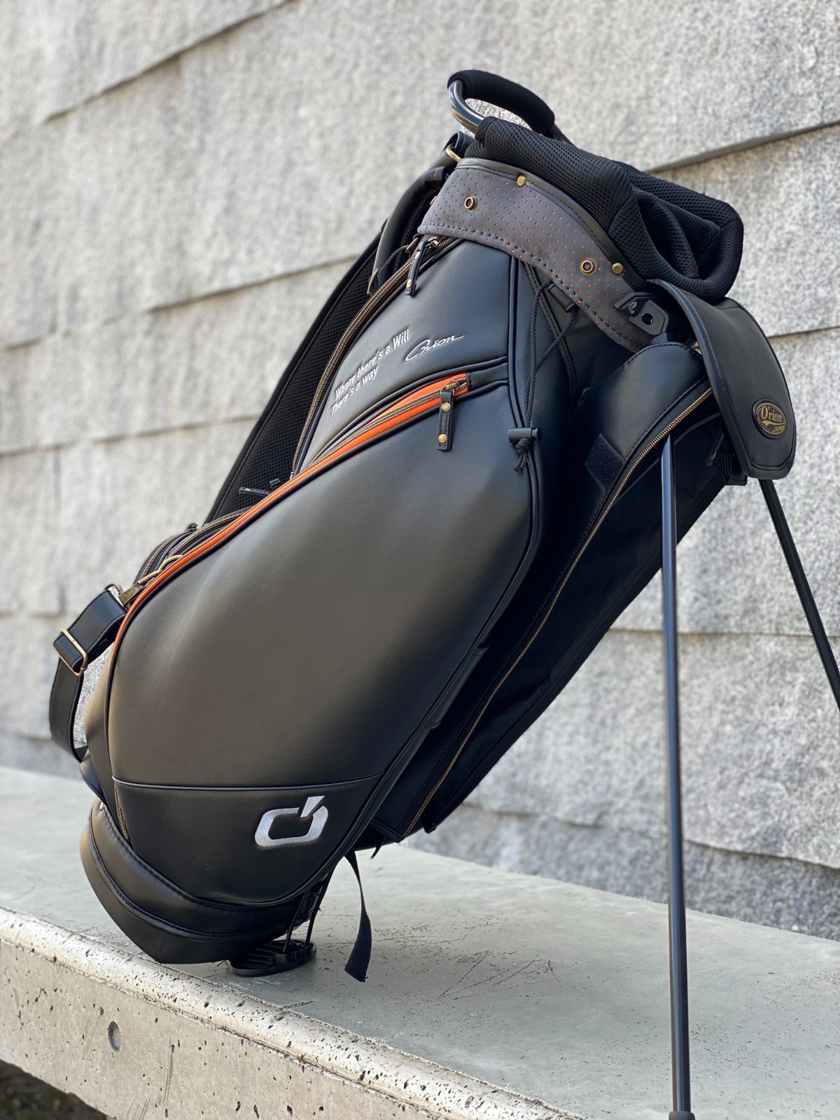 ORION キャディバッグ オレンジ