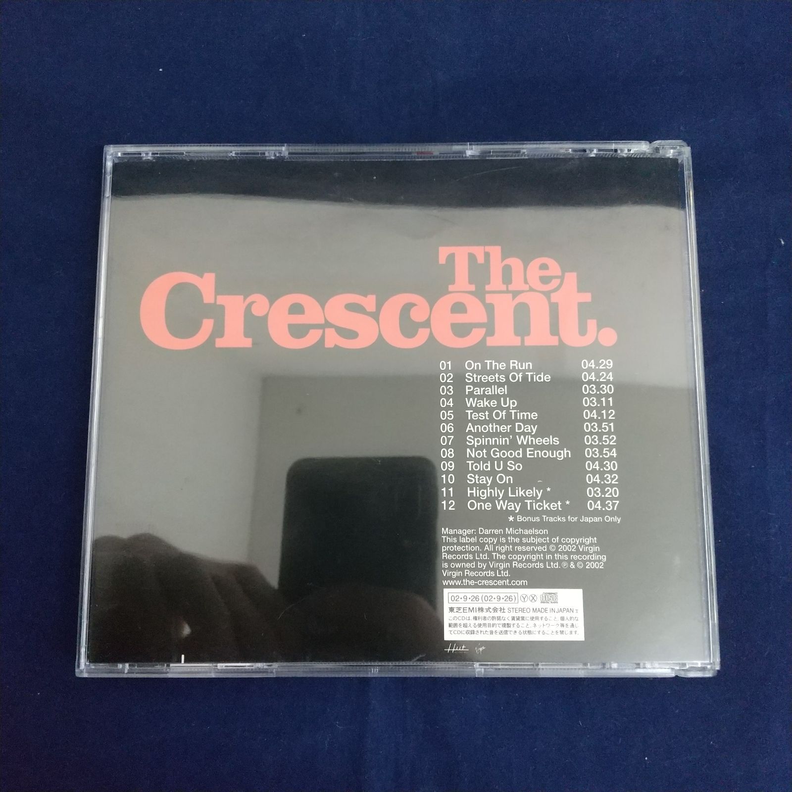 35-02948 The Crescent. レンタル落ち 中古 CD アルバム - メルカリ