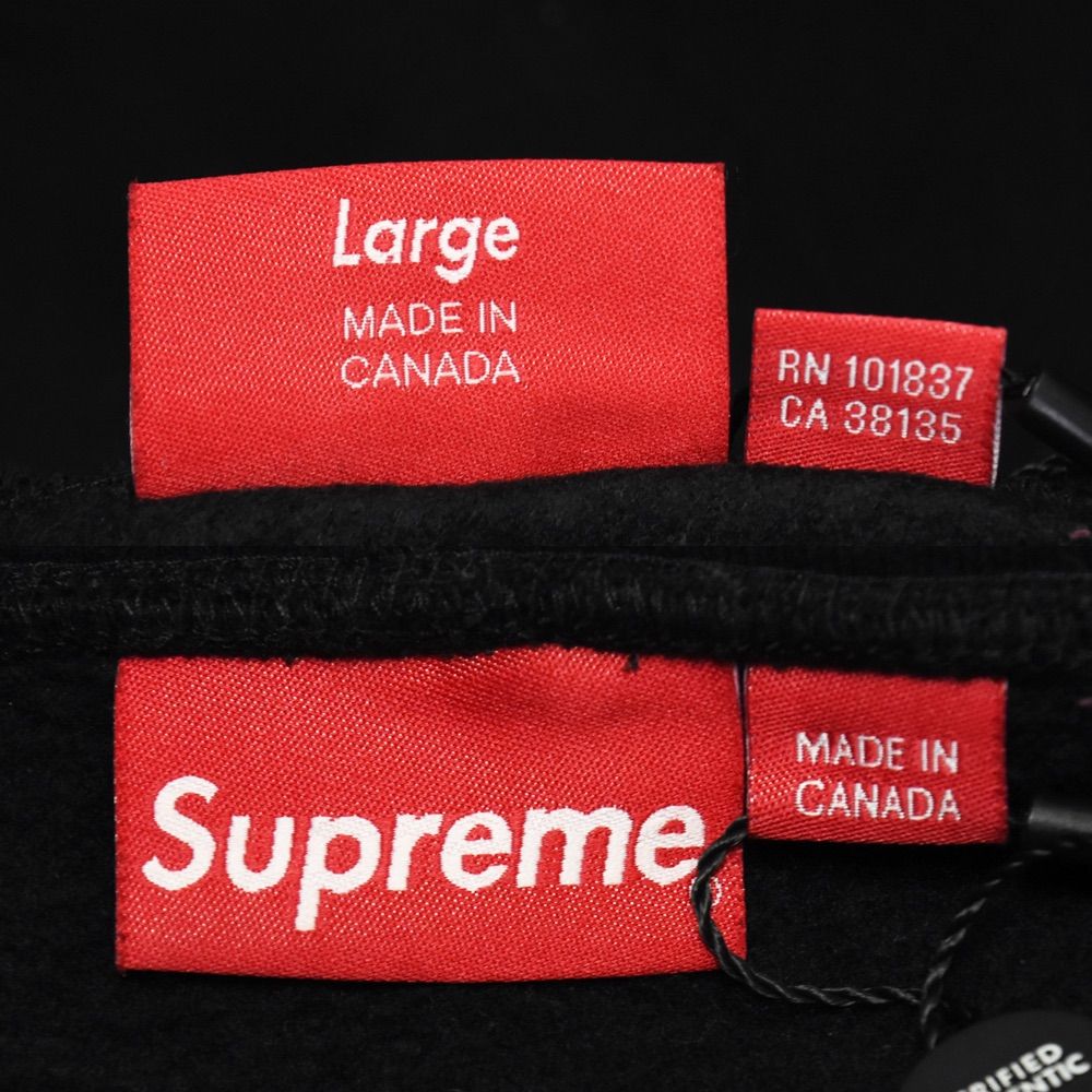 美品 SUPREME 2022FW シュプリーム Logo Hooded Sweatshirt デビル S