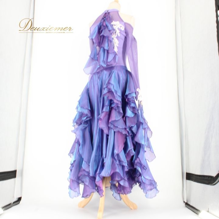 社交ダンス 衣装 スタンダード ドレス ワンピース パーティドレス