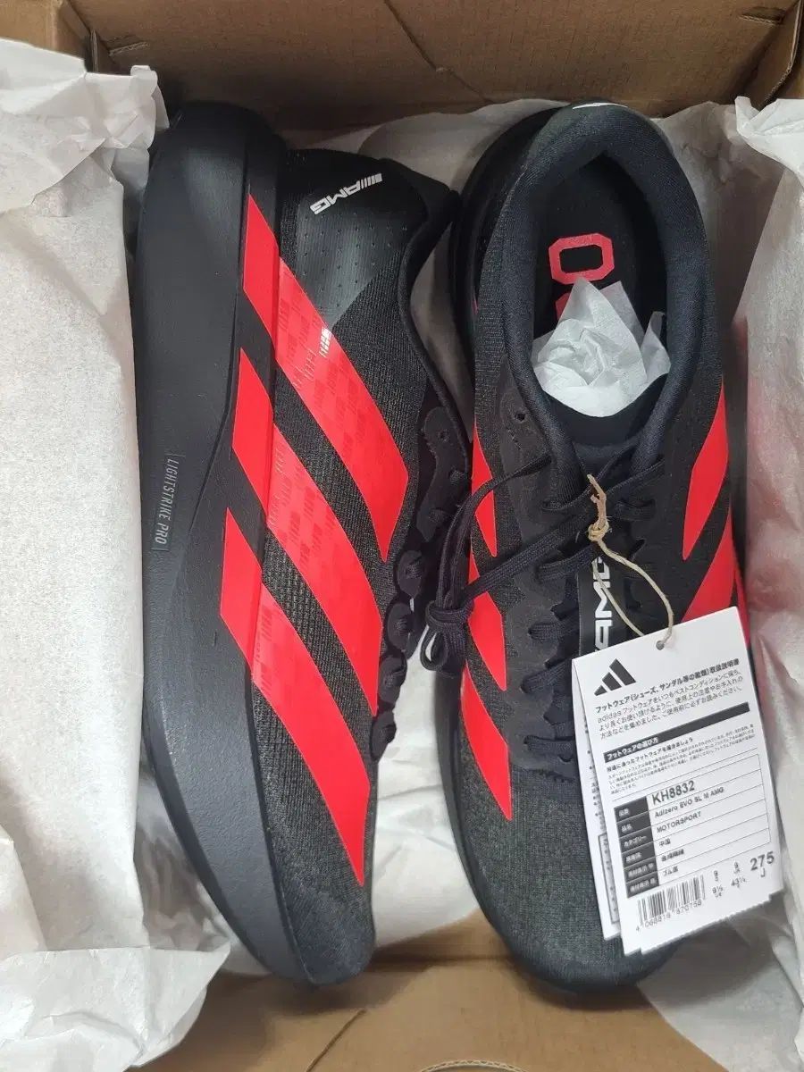 アディダス EVO SL AMG コラボ モデル ランニングシューズ