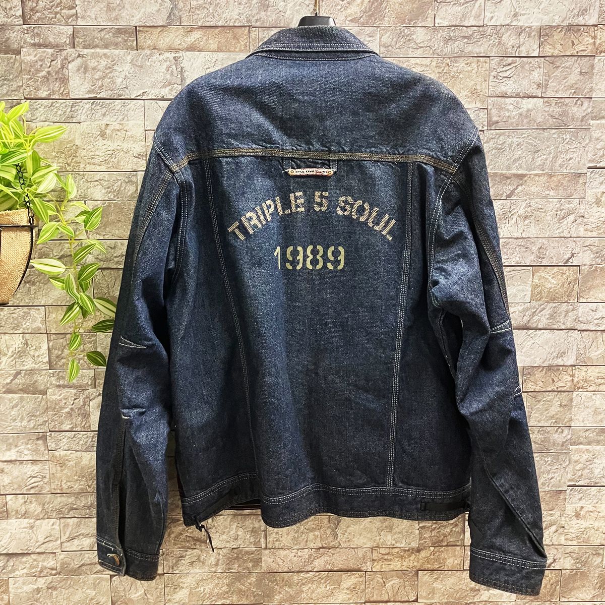 TRIPLE FIVE SOUL トリプルファイブソウル NYC デニムジャケット L 