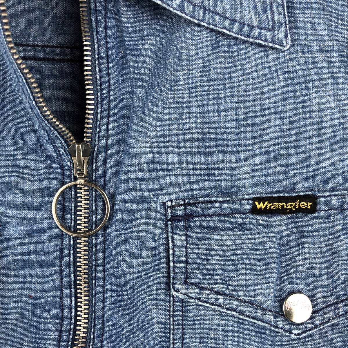 古着 70年代 ラングラー Wrangler コットンツイルジャケット メンズS相当 ヴィンテージ/eaa458368 メンズ 古着 70年代 ラングラー Wrangler コットンツイルジャケット