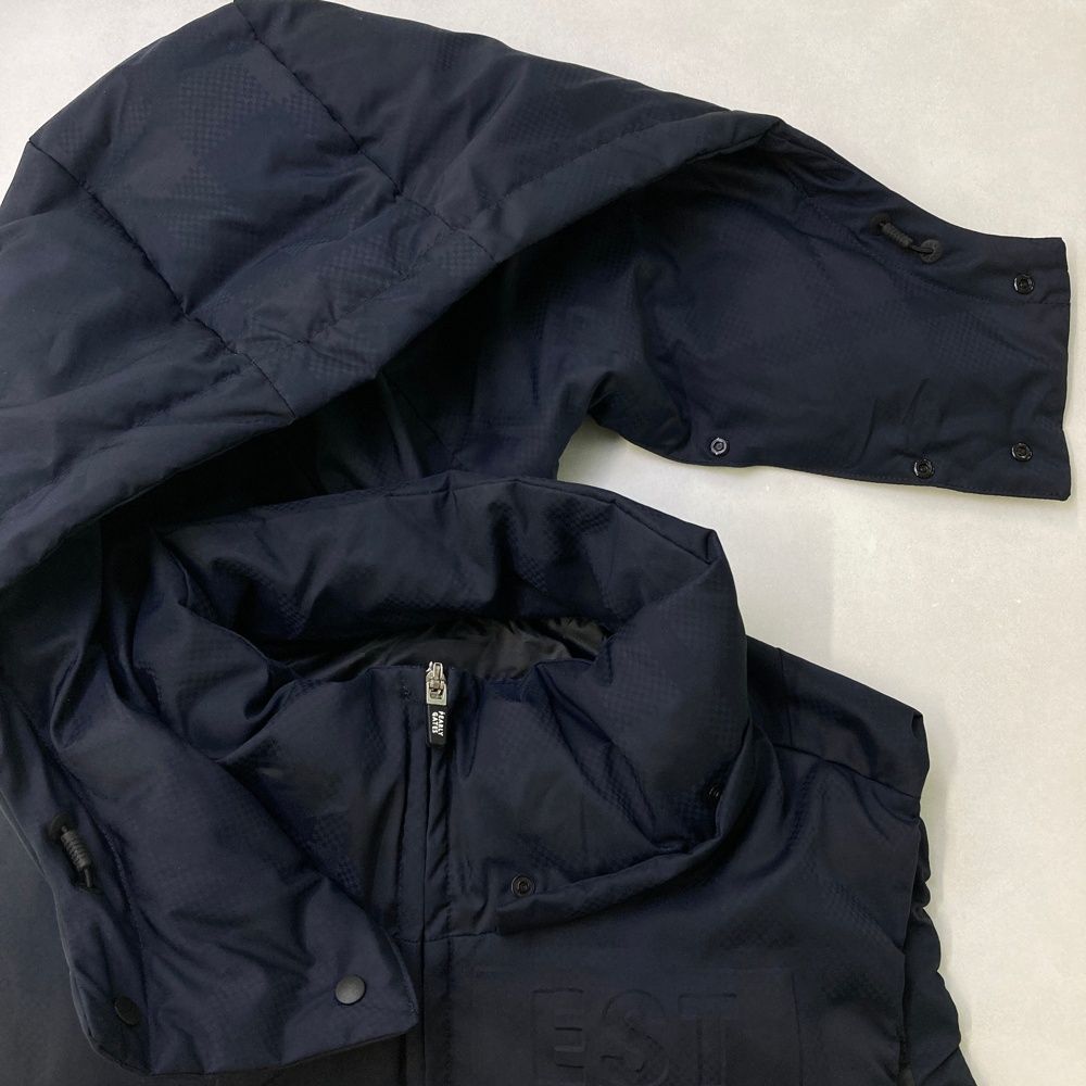 サイズ：4 PEARLY GATES パーリーゲイツ 2way ダウン ジップベスト