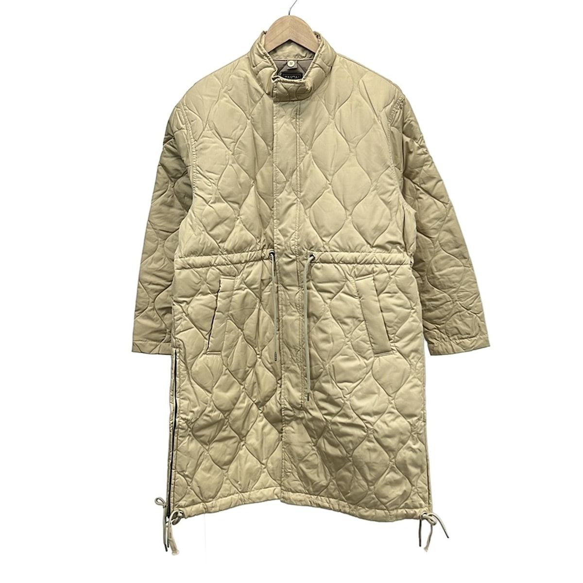 TAION(タイオン) ダウンコート サイズM メンズ美品 - ベージュ 長袖