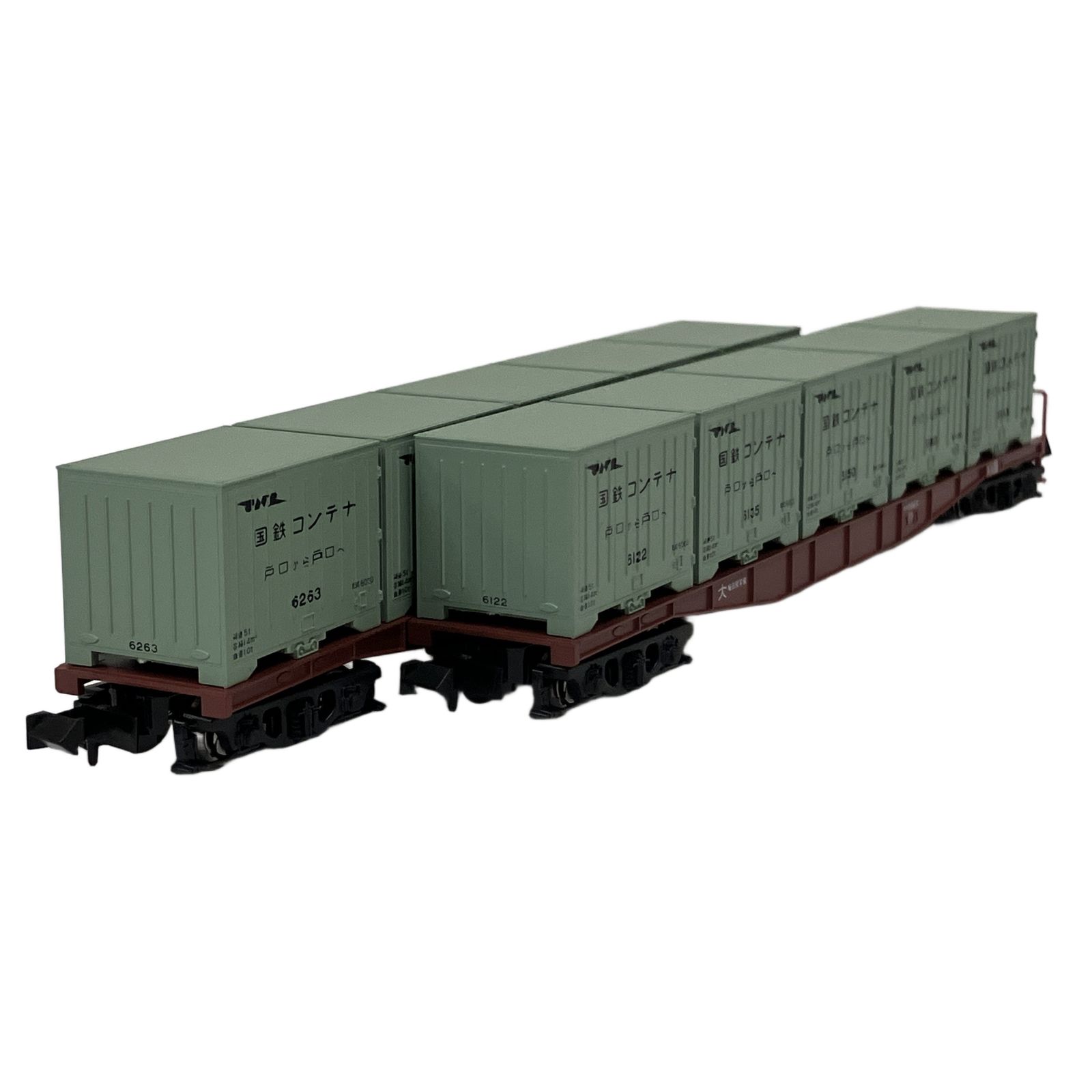 KATO カトー 8045 チキ5500 6000形 コンテナ積載 2両セット 鉄道模型 N