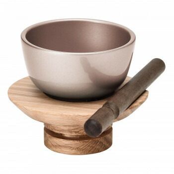 涼月 木製りん台セット 丸型 りん2.0寸 オーク|桜 59 e 35 iP 902092