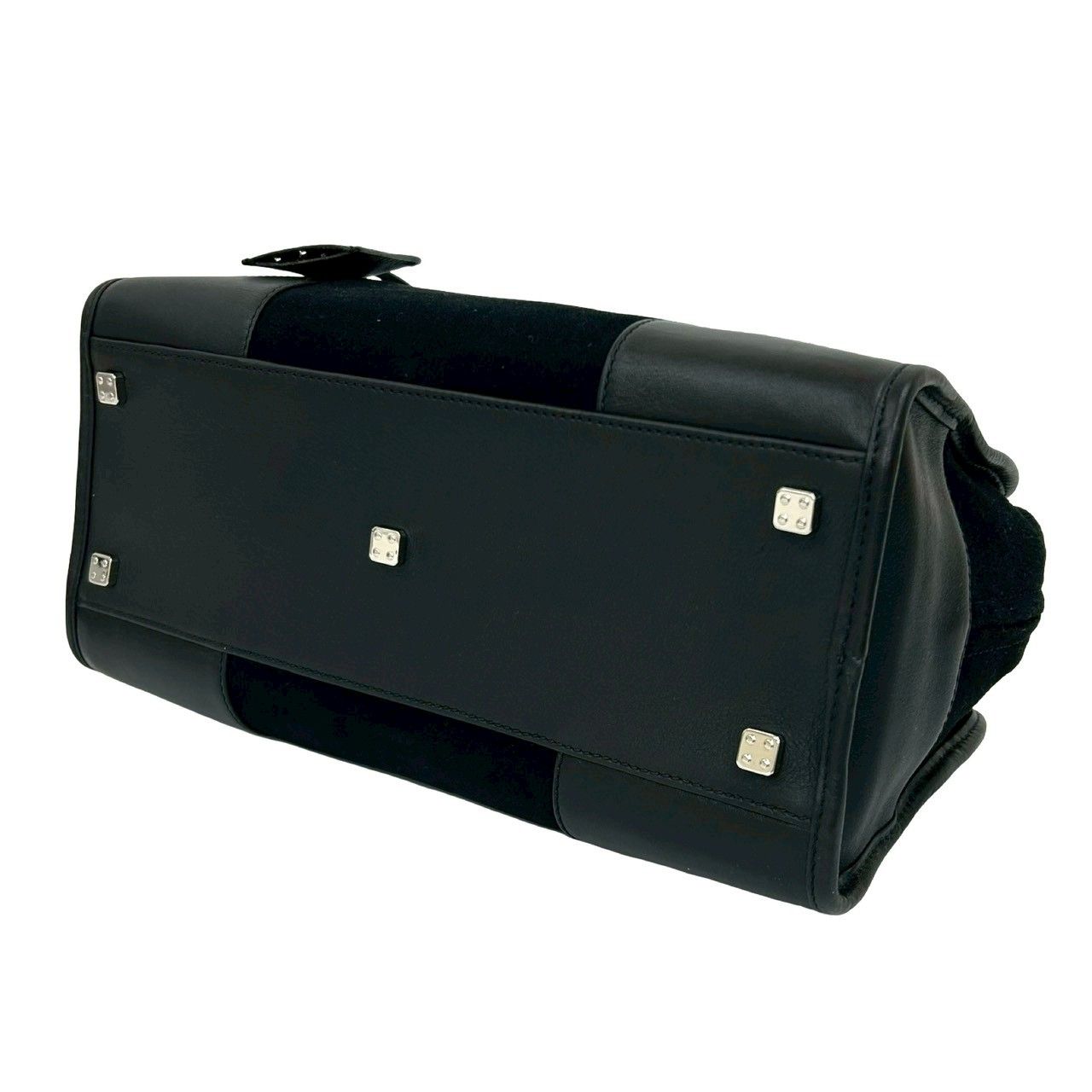 極 美品 袋 鍵付き LOEWE ロエベ アマソナ 28 アナグラム ロゴ