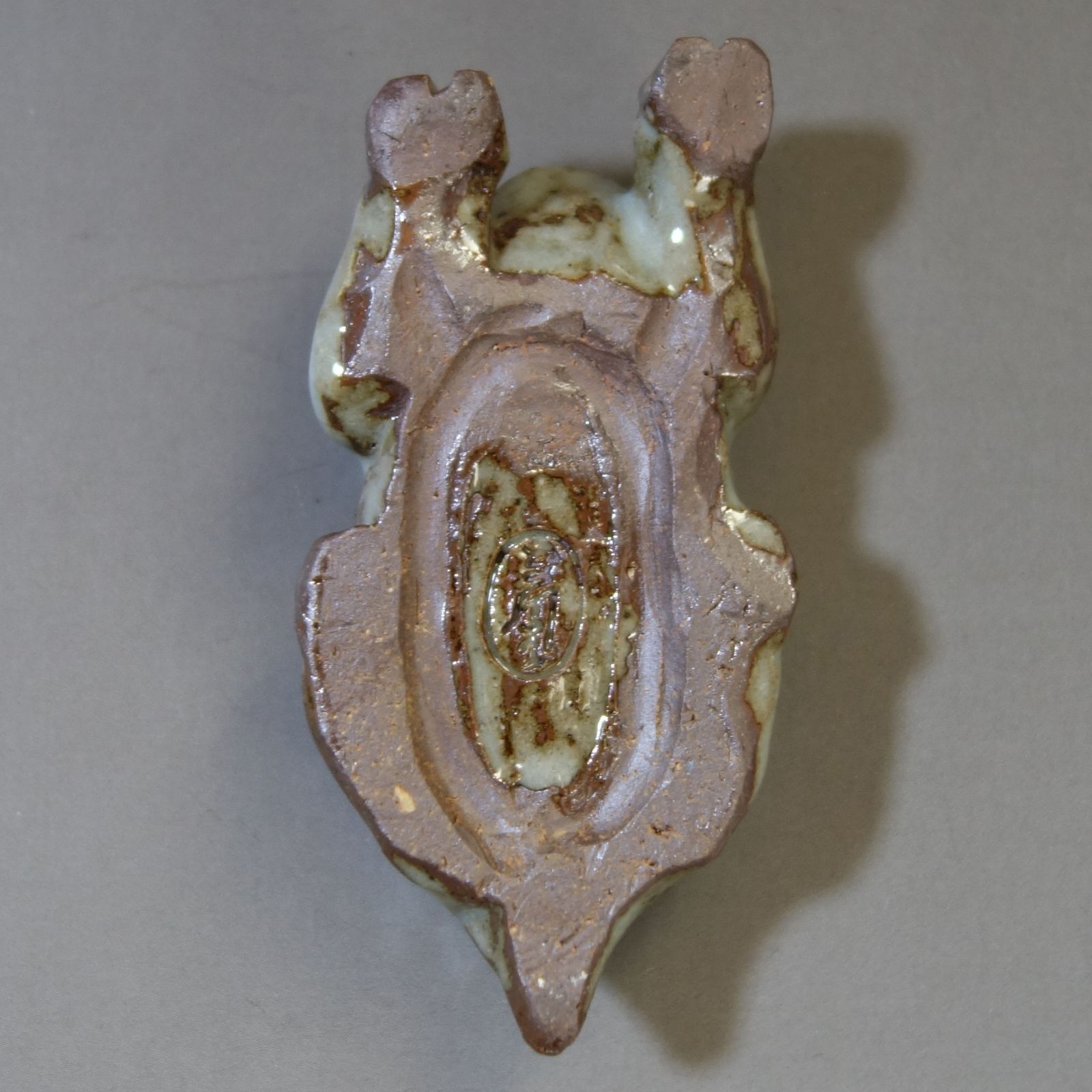 骨董逸品【動物 香合×4点 陶器】(共箱付き) 茶道具 香合 陶器 骨董 古