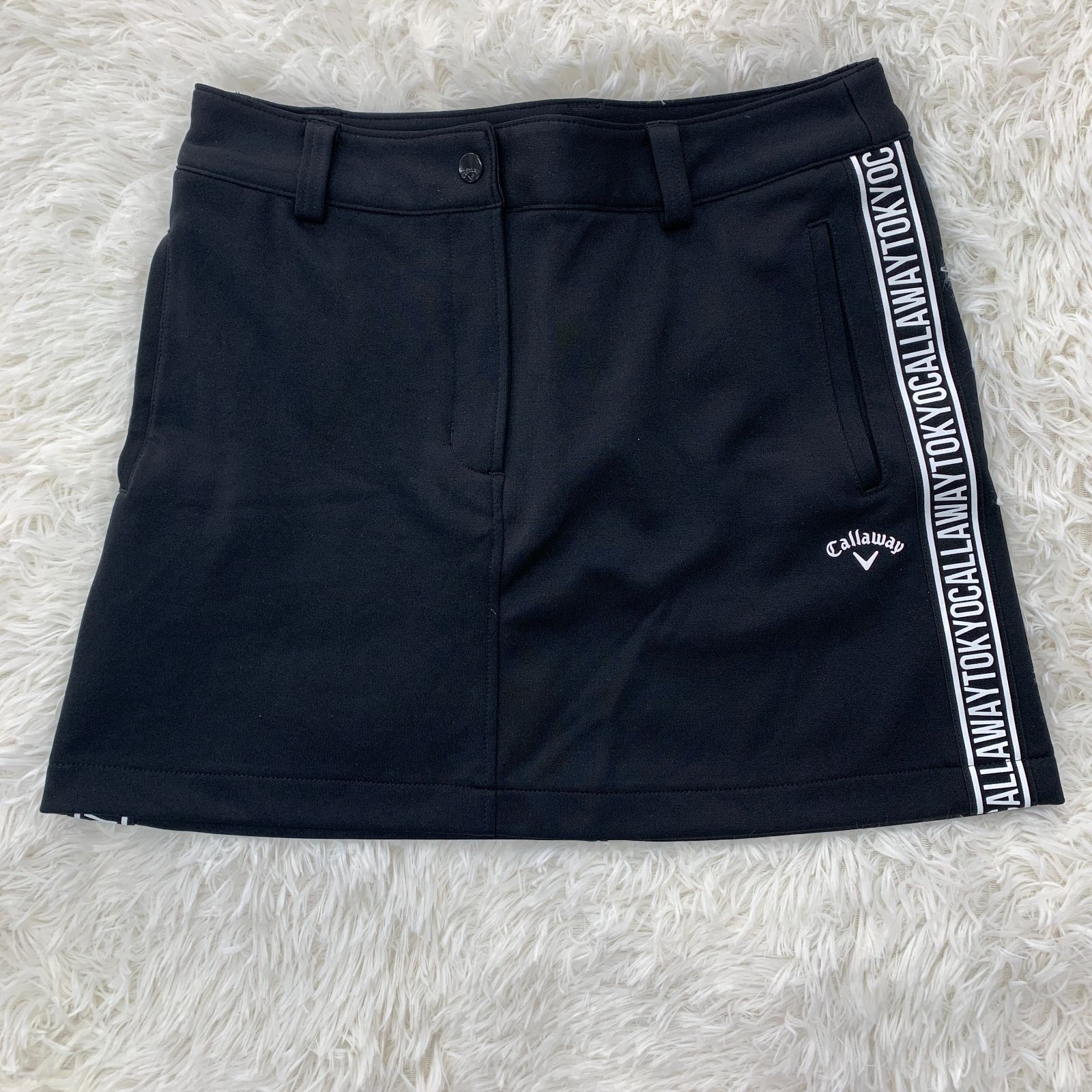 Callaway】ゴルフスカート／ レディース L ブラック ロゴライン 東京