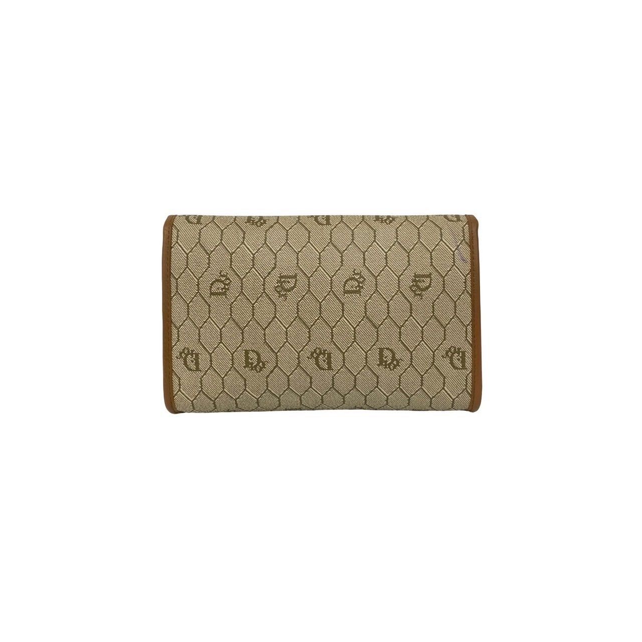 極 美品 Christian Dior ディオール ヴィンテージ ハニカム柄 ロゴ