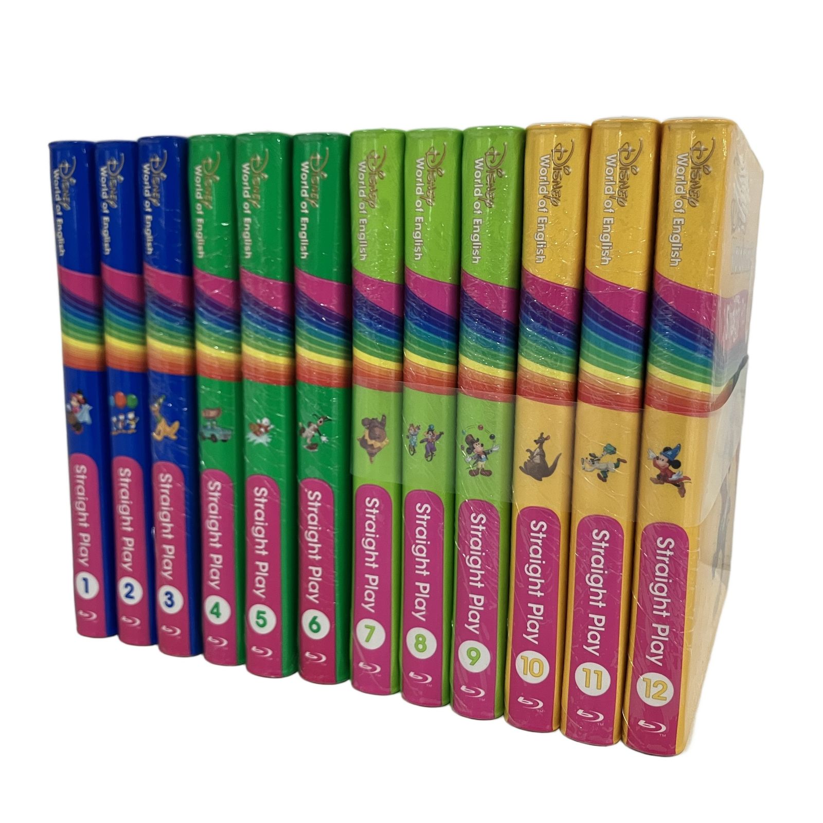 DWE ストレートプレイ 2020年頃 Blu-ray版 ディズニー 英語システム