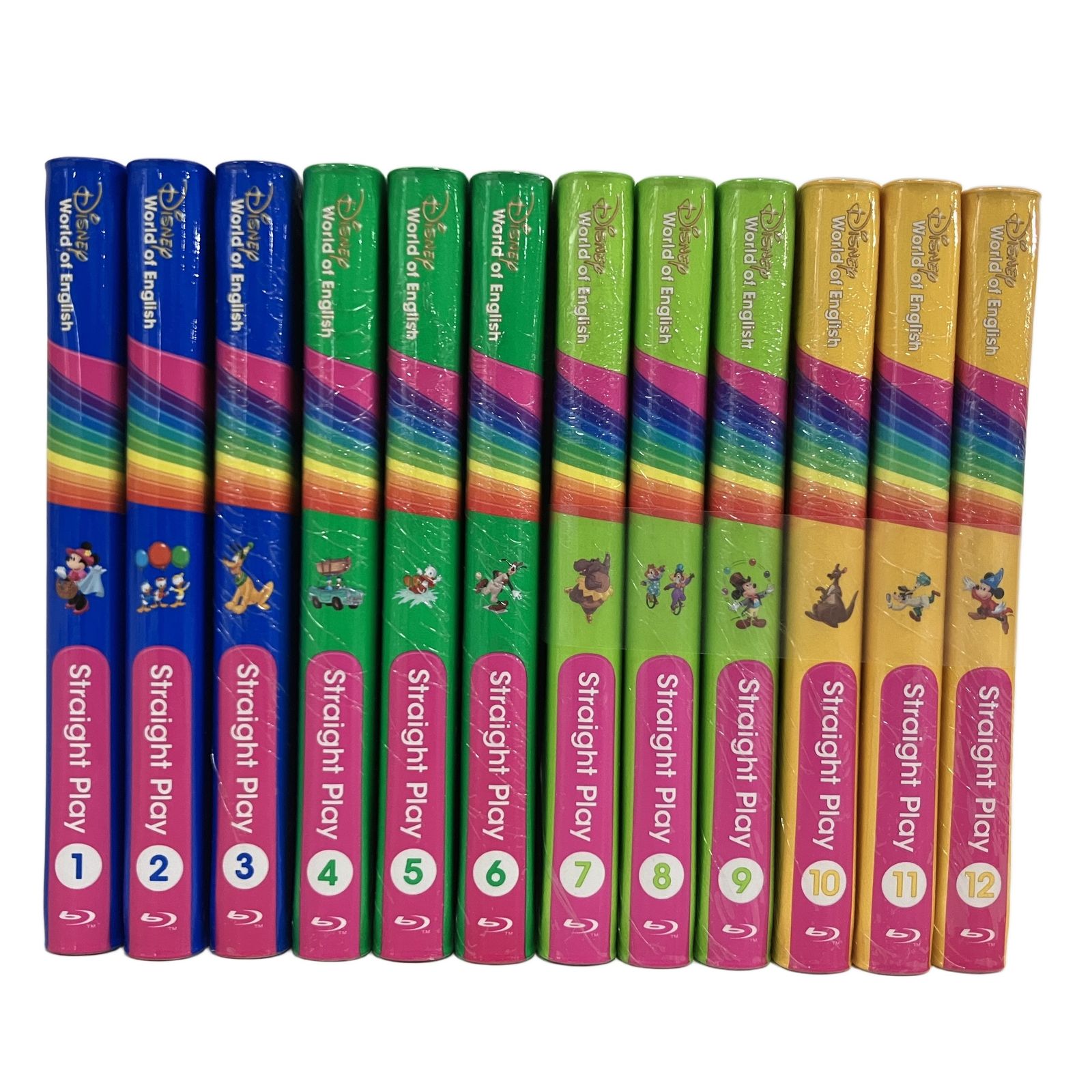 DWE ストレートプレイ 2020年頃 Blu-ray版 ディズニー 英語システム