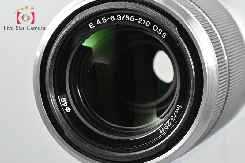 中古】SONY ソニー E 55-210mm f/4.5-6.3 OSS SEL55210 シルバー