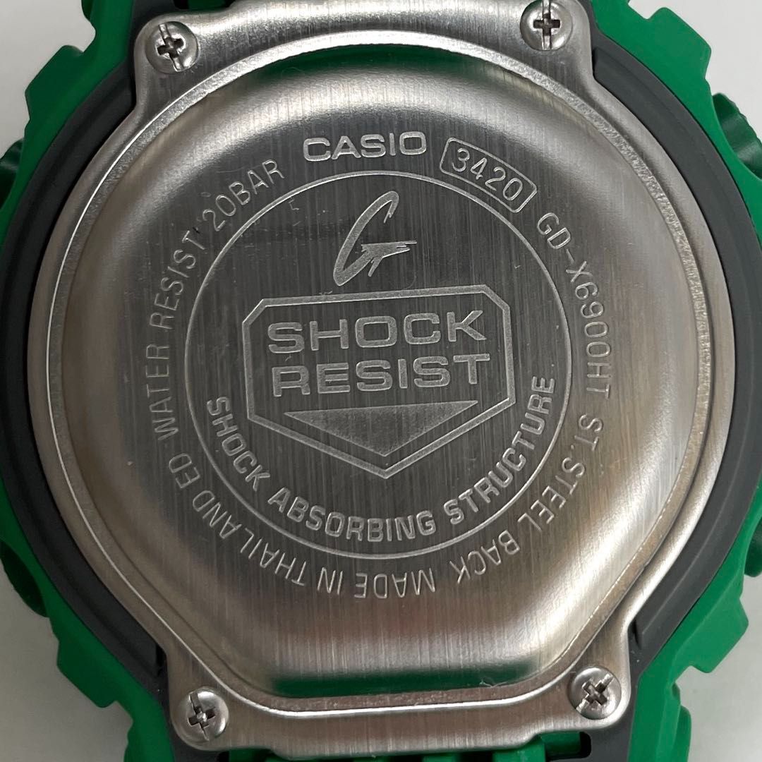 GD-X6900HT-3JF ヘザードカラー グリーン 緑色 CASIO カシオ G-SHOCK