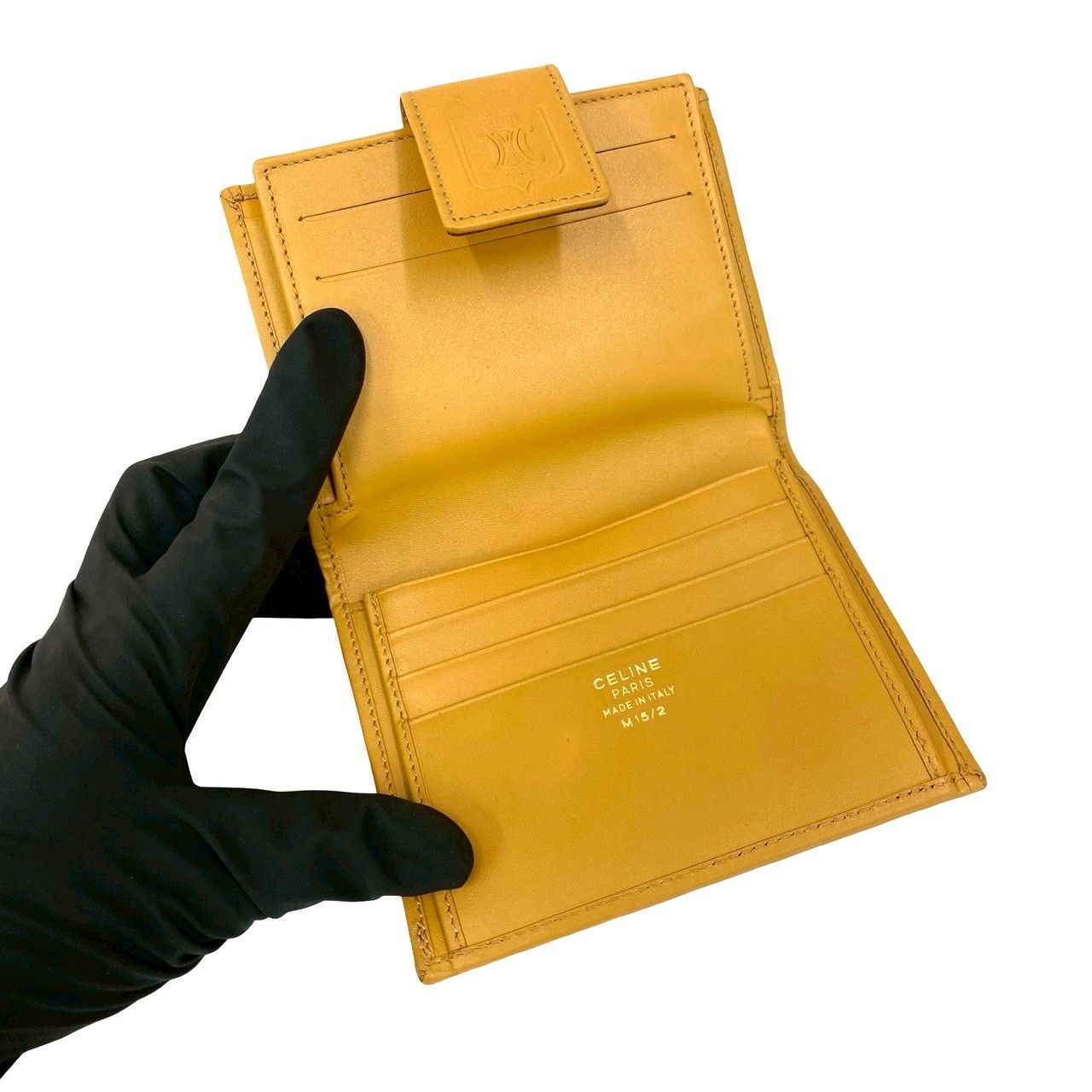 未使用保管品 CELINE セリーヌ ヴィンテージ マカダム ブラゾン