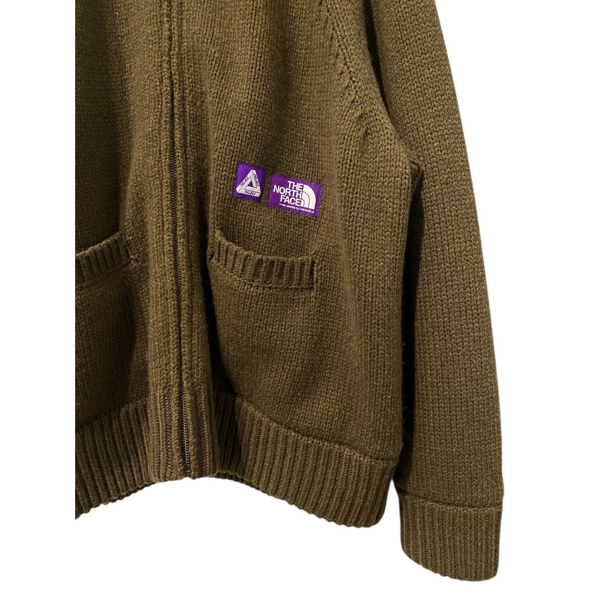 PALACE×THE NORTHFACE PURPLELABEL 25AW WINDSTOPPER Field Sweater