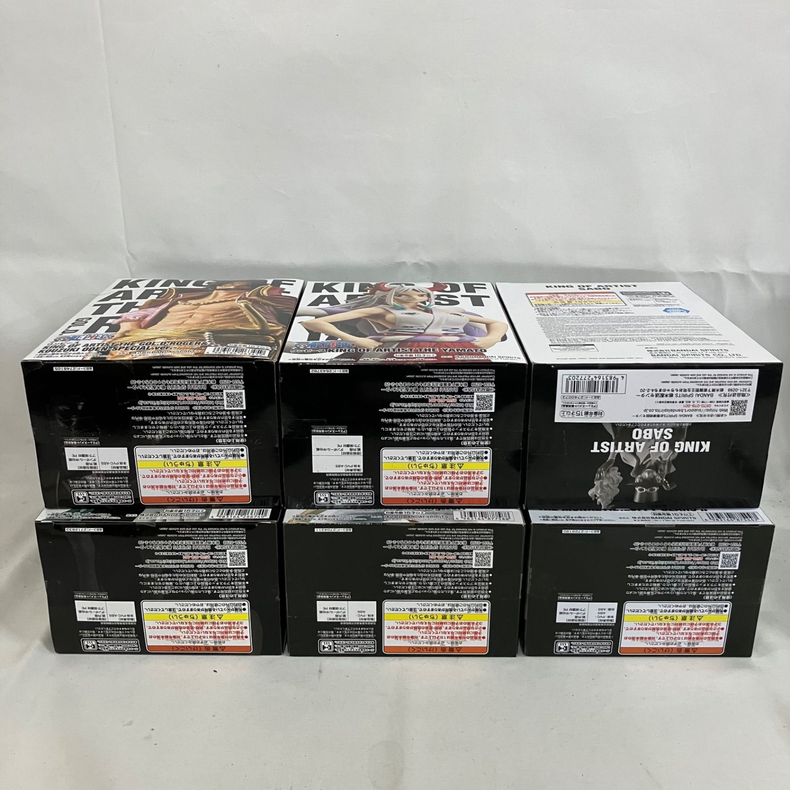未開封 ワンピース ONE PIECE KING OF ARTIST フィギュア 6個セット