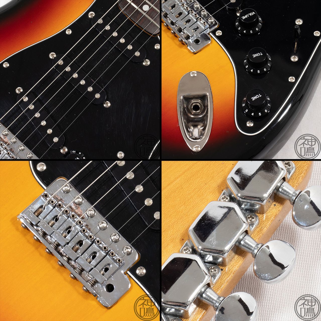 USED】Squier by Fender Stratocaster CST-30【Sunburst/1985年製