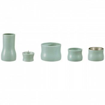 和華 五具足 美濃焼 青磁 32 r 1008 v 00072